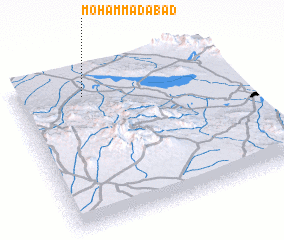 3d view of Moḩammadābād