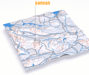 3d view of Damkan