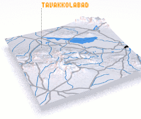 3d view of Tavakkolābād