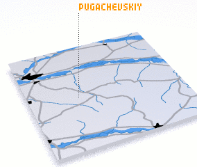 3d view of Pugachëvskiy