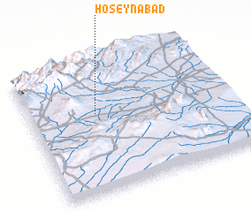 3d view of Ḩoseynābād