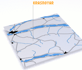 3d view of Krasnoyar