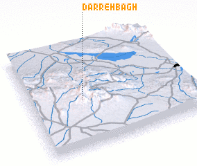 3d view of Darreh Bāgh