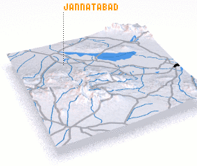 3d view of Jannatābād