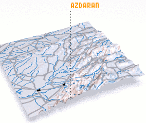 3d view of Azdārān