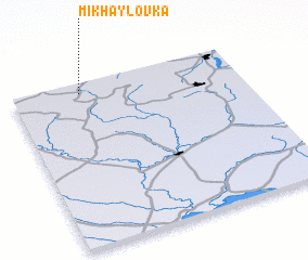 3d view of Mikhaylovka