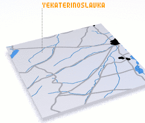 3d view of Yekaterinoslavka