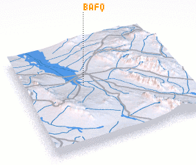 3d view of Bāfq