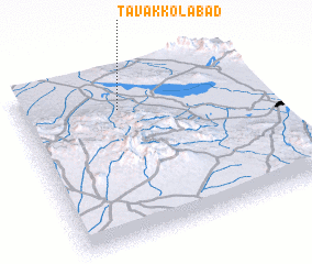 3d view of Tavakkolābād