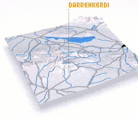 3d view of Darreh Kerdī
