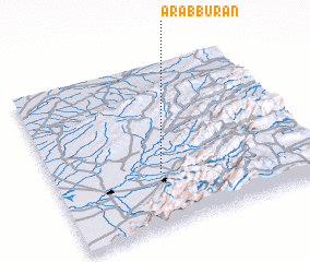 3d view of ‘Arab Būrān