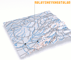 3d view of Mālāy Sheykh-e ‘Aţālar