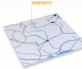3d view of Svobodnyy