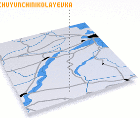 3d view of Chuyunchi-Nikolayevka