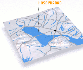 3d view of Ḩoseynābād