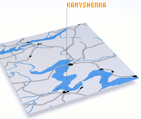 3d view of Kamyshenka