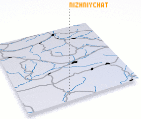 3d view of Nizhniy Chat