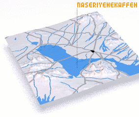 3d view of Nāşerīyeh-e Kaffeh