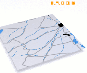 3d view of Klyuchëvka