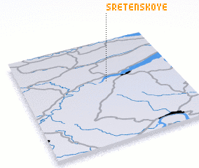 3d view of Sretenskoye