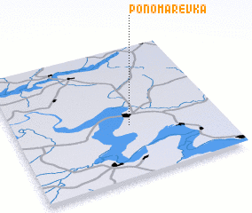 3d view of Ponomarëvka