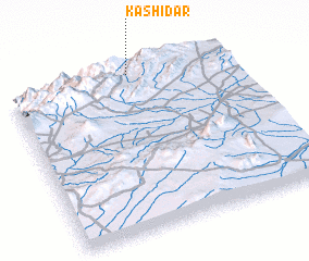 3d view of Kashīdār