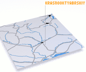 3d view of Krasnooktyabr\