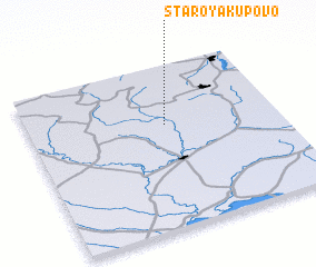 3d view of Staroyakupovo