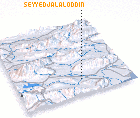 3d view of Seyyed Jalāl od Dīn