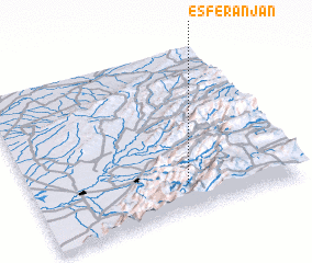 3d view of Esferānjān