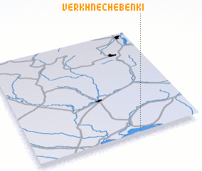 3d view of Verkhne-Cheben\