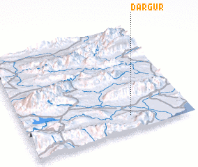 3d view of Dar Gūr