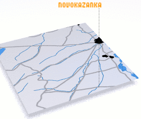 3d view of Novokazanka