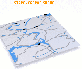 3d view of Staroye Gorodishche