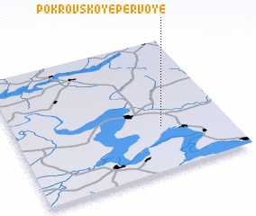 3d view of Pokrovskoye Pervoye