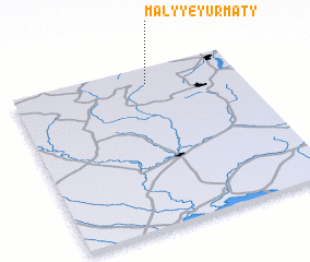 3d view of Malyye Yurmaty