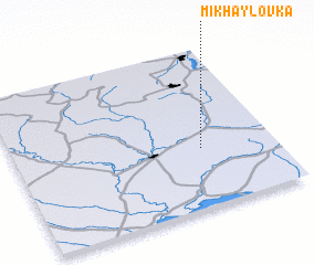 3d view of Mikhaylovka