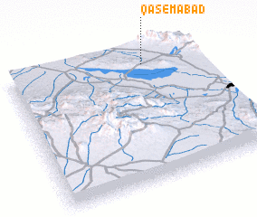 3d view of Qāsemābād