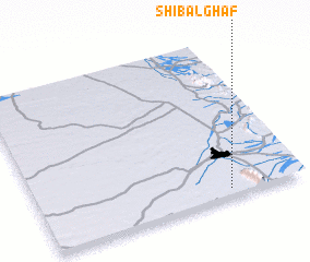 3d view of Shi‘b al Ghāf