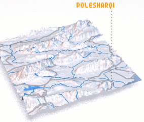 3d view of Pol-e Sharqī