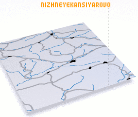 3d view of Nizhneye Kansiyarovo