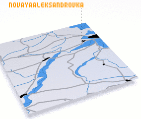 3d view of Novaya Aleksandrovka