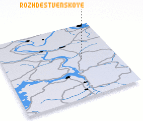 3d view of Rozhdestvenskoye