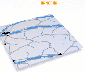 3d view of Kamenka