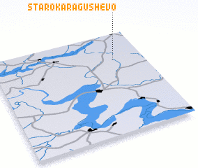 3d view of Starokaragushevo