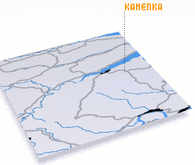 3d view of Kamenka