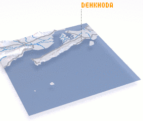 3d view of Dehkhodā