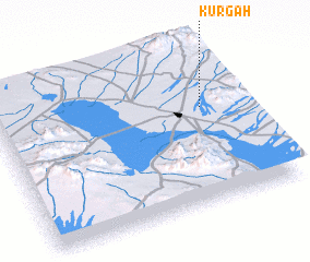 3d view of Kūrgāh