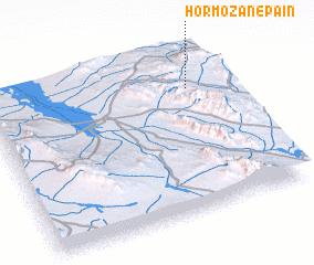 3d view of Hormozān-e Pā\