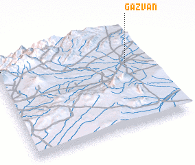 3d view of Gazvān